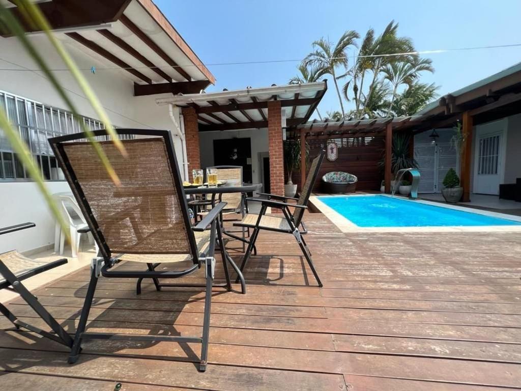 Casa Agradavel Com Piscina, A Poucos Passos Da Praia Peruibe Exterior photo